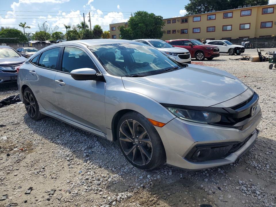 2019 Honda Civic მანქანა იყიდება აუქციონზე, vin: 2HGFC2F82KH603980, აუქციონის ნომერი: 67065776