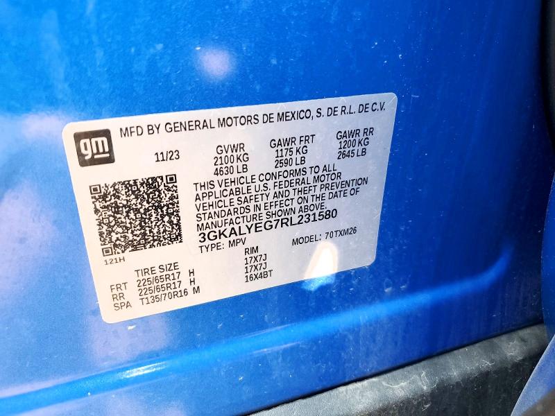 Продажа на аукционе авто 2024 Gmc Terrain, vin: 3GKALYEG7RL231580, номер лота: 64393226