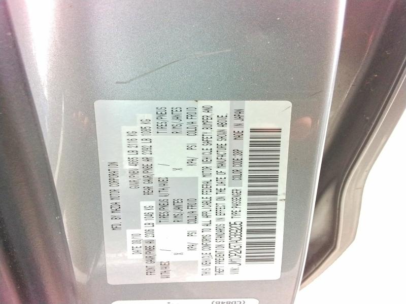 Aukcja sprzedaży 2010 Mazda 5, vin: JM1CR2W37A0389205, numer aukcji: 64896016