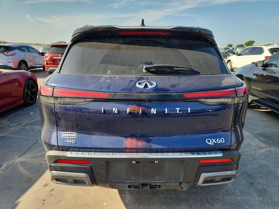 64317886 :رقم المزاد ، 5N1DL1HU4PC332999 vin ، 2023 Infiniti Qx60 مزاد بيع
