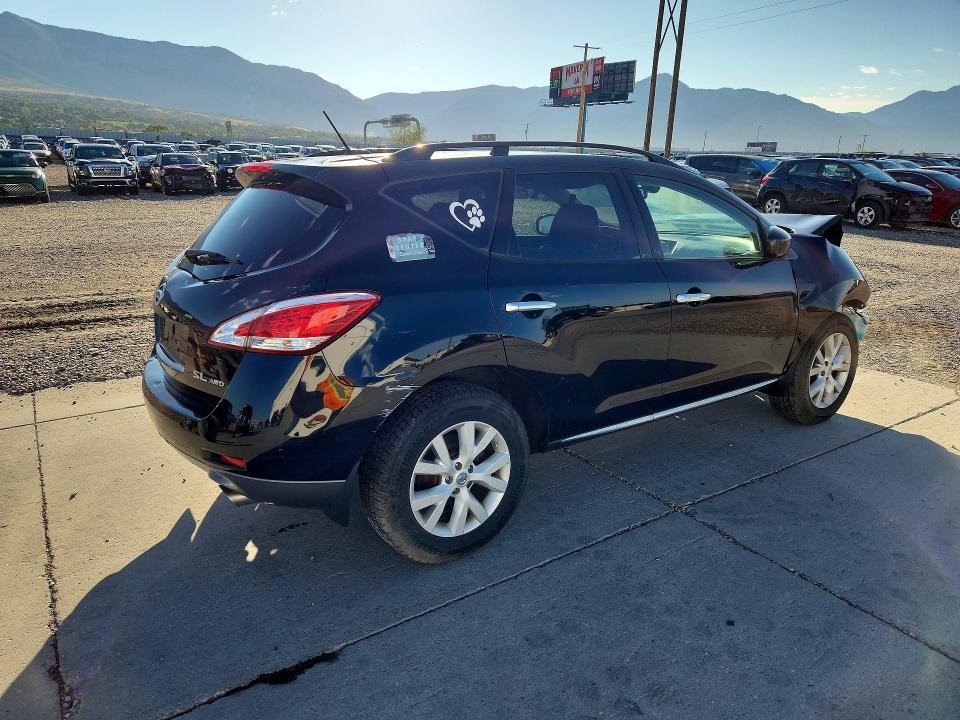 Auction sale of the 2012 Nissan Murano, vin: JN8AZ1MW2CW206666, lot number: 67306136