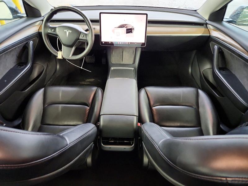 2022 Tesla Model 3 მანქანა იყიდება აუქციონზე, vin: 5YJ3E1EAXNF371746, აუქციონის ნომერი: 65464206