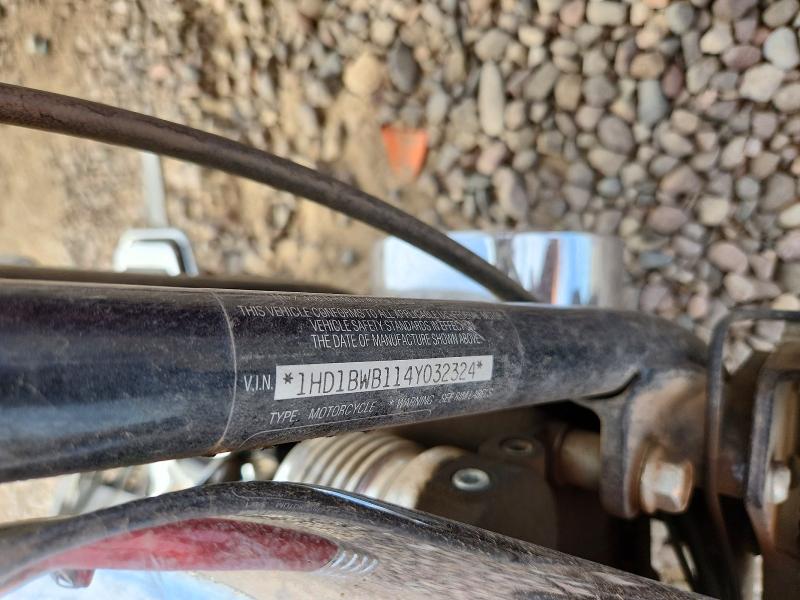 2004 Harley-davidson Flstci მანქანა იყიდება აუქციონზე, vin: 1HD1BWB114Y032324, აუქციონის ნომერი: 59697086