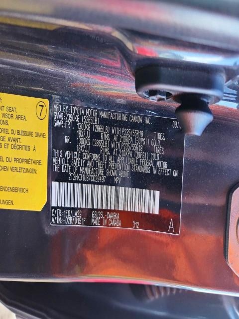 Aukcja sprzedaży 2007 Lexus Rx, vin: 2T2HK31U87C029497, numer aukcji: 65312186
