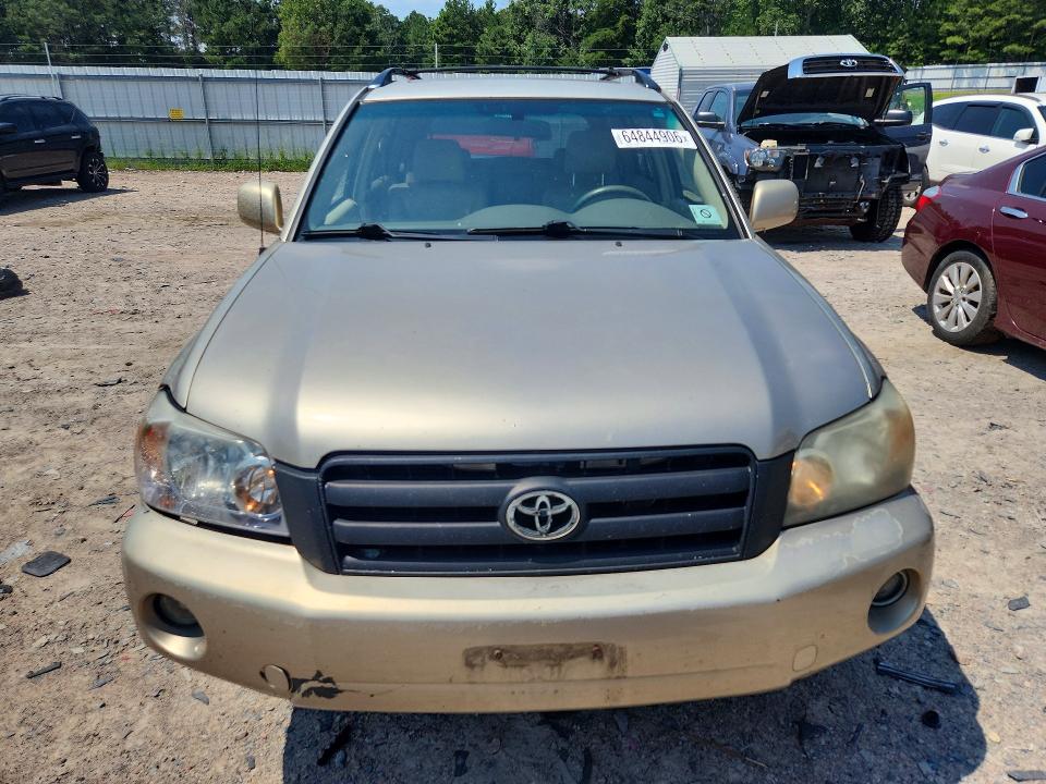 2005 Toyota Highlander მანქანა იყიდება აუქციონზე, vin: JTEEP21A050106990, აუქციონის ნომერი: 64844906