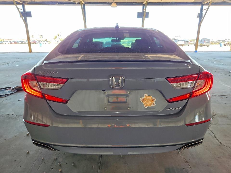 2022 Honda Accord მანქანა იყიდება აუქციონზე, vin: 1HGCV1F38NA108374, აუქციონის ნომერი: 63142056