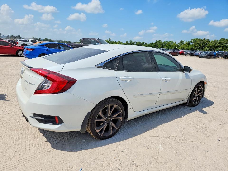 2019 Honda Civic მანქანა იყიდება აუქციონზე, vin: 19XFC2E83KE004453, აუქციონის ნომერი: 63409956