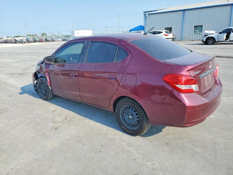 64144056 :رقم المزاد ، ML32F3FJ7KHF03723 vin ، 2019 Mitsubishi Mirage مزاد بيع