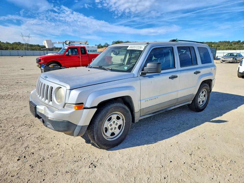 Auction sale of the 2011 Jeep Patriot, vin: 1J4NT1GA1BD102849, lot number: 66057226