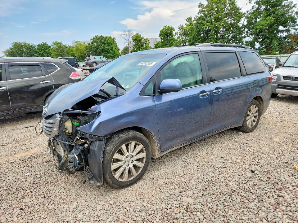 Aukcja sprzedaży 2015 Toyota Sienna, vin: 5TDDK3DC2FS110376, numer aukcji: 64243356