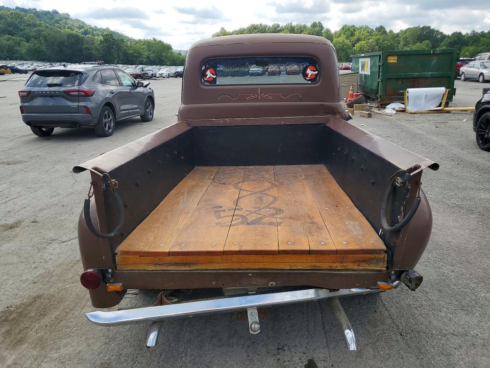 1952 Ford F-1 1/2 Ton მანქანა იყიდება აუქციონზე, vin: F10L2V21635, აუქციონის ნომერი: 66043916