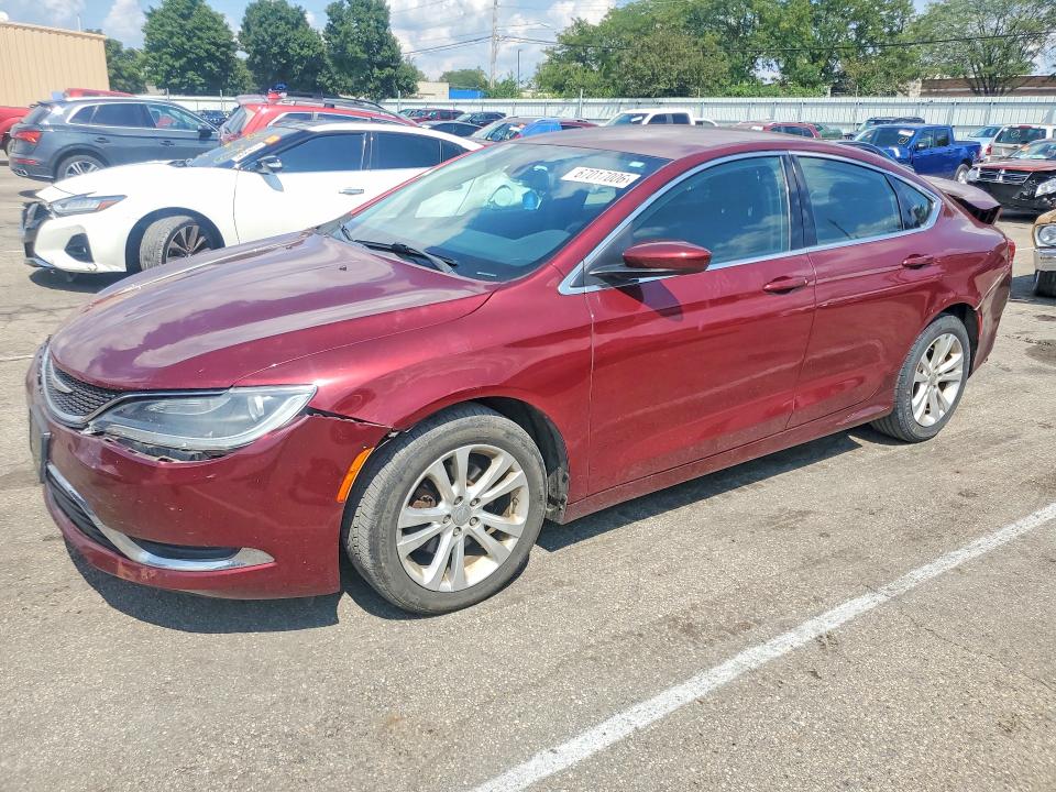 67017006 :رقم المزاد ، 1C3CCCAB3FN602798 vin ، 2015 Chrysler 200 مزاد بيع