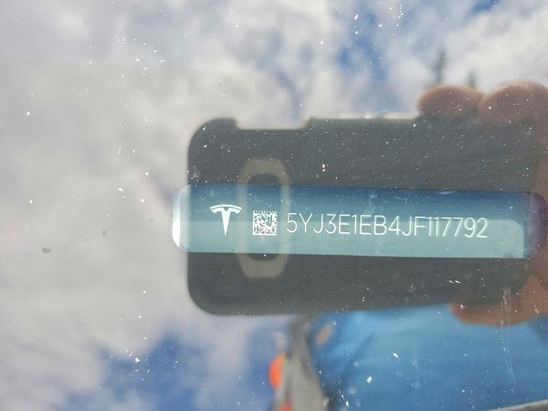 Продаж на аукціоні авто 2018 Tesla Model 3, vin: 5YJ3E1EB4JF117792, номер лоту: 67281526