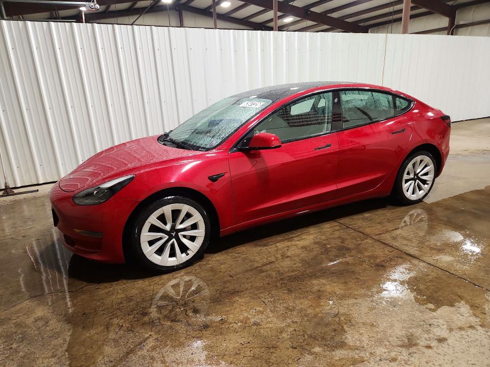 Продаж на аукціоні авто 2022 Tesla Model 3, vin: 5YJ3E1EA8NF288784, номер лоту: 63641326
