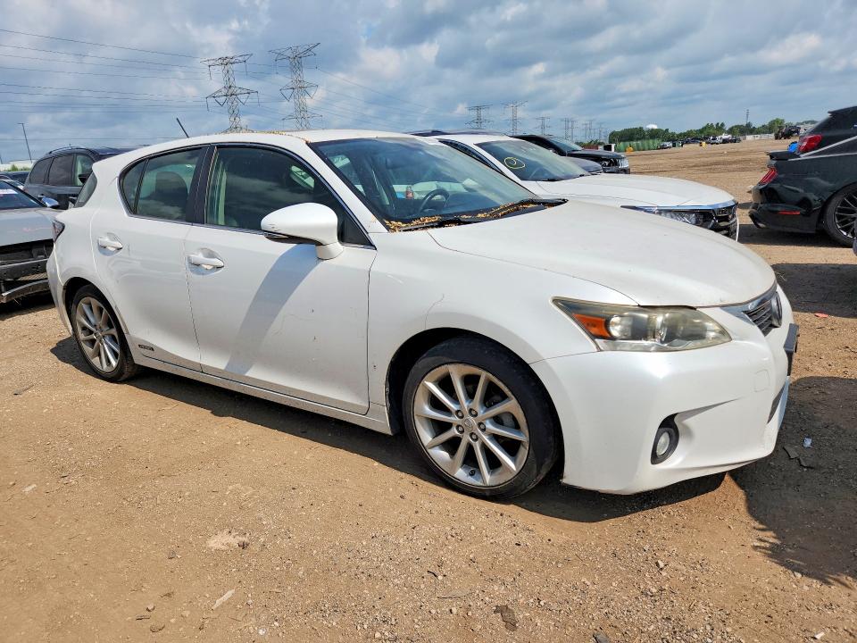 62956296 :رقم المزاد ، JTHKD5BH1C2072250 vin ، 2012 Lexus Ct مزاد بيع
