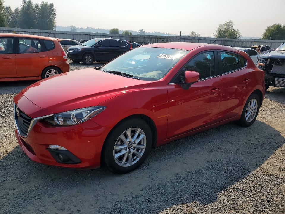 64079776 :رقم المزاد ، JM1BM1L74F1249691 vin ، 2015 Mazda 3 مزاد بيع