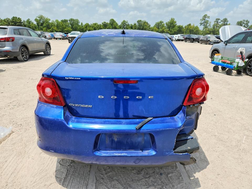 63518376 :رقم المزاد ، 1C3CDZAG4EN166750 vin ، 2014 Dodge Avenger مزاد بيع