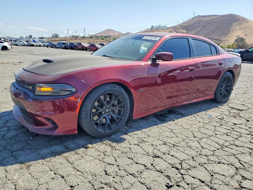 2018 Dodge Charger მანქანა იყიდება აუქციონზე, vin: 2C3CDXGJ7JH157146, აუქციონის ნომერი: 65216246