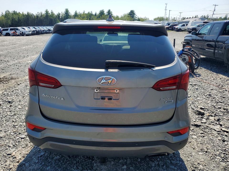 2018 Hyundai Santa Fe Sport მანქანა იყიდება აუქციონზე, vin: 5XYZUDLB8JG517574, აუქციონის ნომერი: 64227276