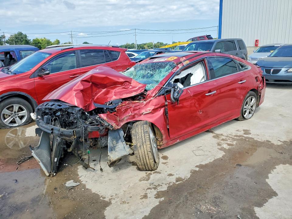 66400176 :رقم المزاد ، 5NPE34AF0JH606281 vin ، 2018 Hyundai Sonata مزاد بيع