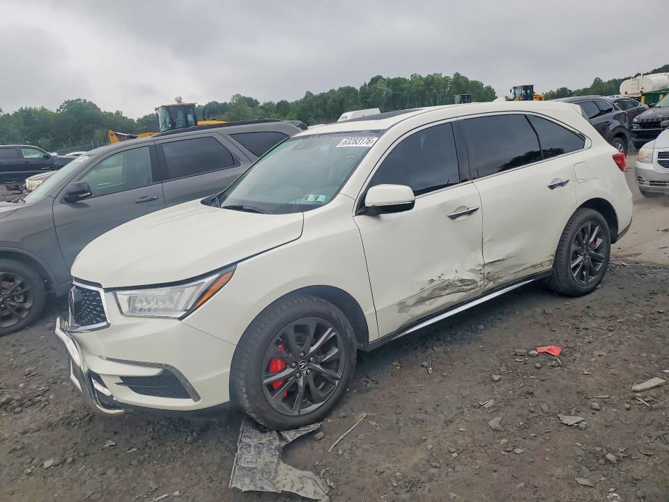 2017 Acura Mdx მანქანა იყიდება აუქციონზე, vin: 5FRYD4H32HB001806, აუქციონის ნომერი: 63283176