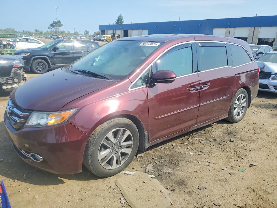 2015 Honda Odyssey მანქანა იყიდება აუქციონზე, vin: 5FNRL5H97FB005754, აუქციონის ნომერი: 65992826
