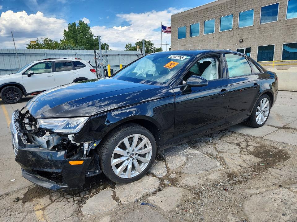 2017 Audi A4 მანქანა იყიდება აუქციონზე, vin: WAUANAF42HN032790, აუქციონის ნომერი: 67031816