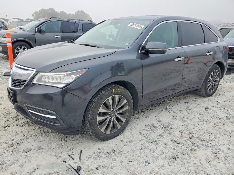 Продажа на аукционе авто 2016 Acura Mdx, vin: 5FRYD4H41GB034884, номер лота: 66817846