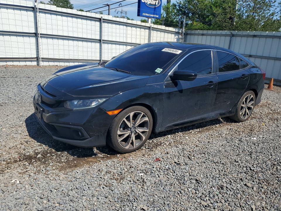 2020 Honda Civic მანქანა იყიდება აუქციონზე, vin: 2HGFC2F82LH601311, აუქციონის ნომერი: 63968686