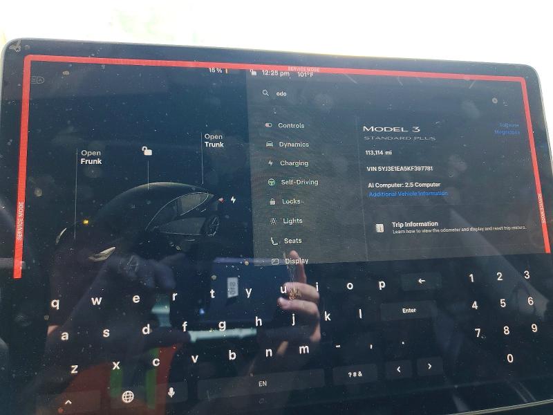 Aukcja sprzedaży 2019 Tesla Model 3, vin: 5YJ3E1EA5KF397781, numer aukcji: 63337716