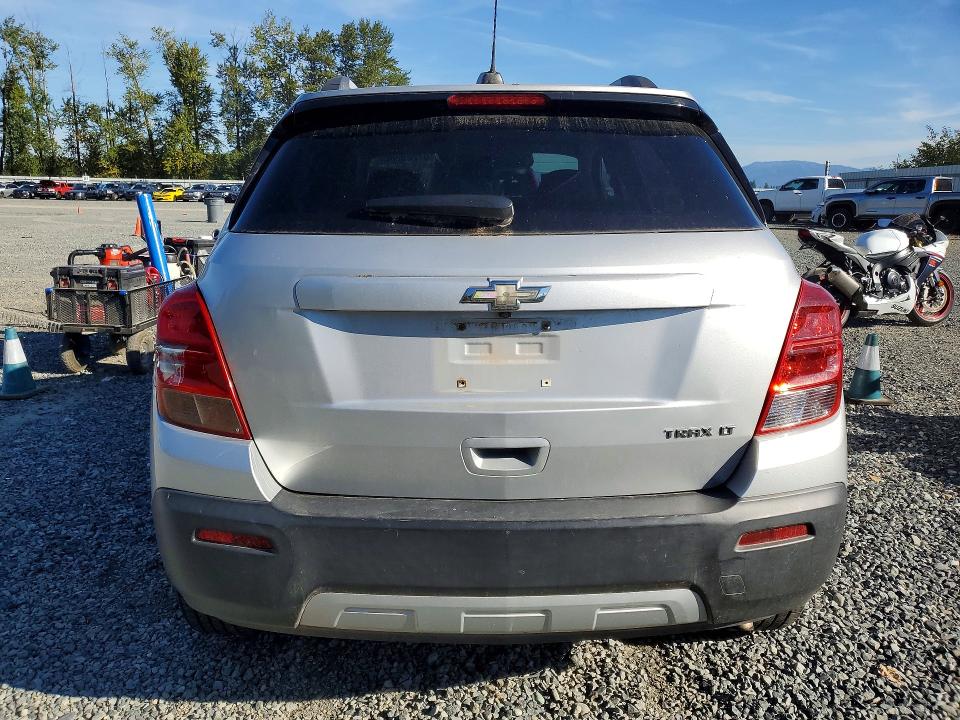 67205286 :رقم المزاد ، KL7CJLSB8GB762112 vin ، 2016 Chevrolet Trax مزاد بيع