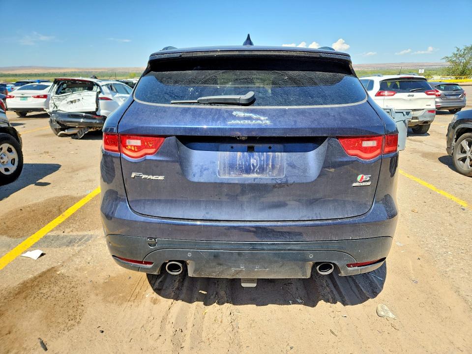 2017 Jaguar F-pace მანქანა იყიდება აუქციონზე, vin: SADCM2BVXHA075918, აუქციონის ნომერი: 66294626