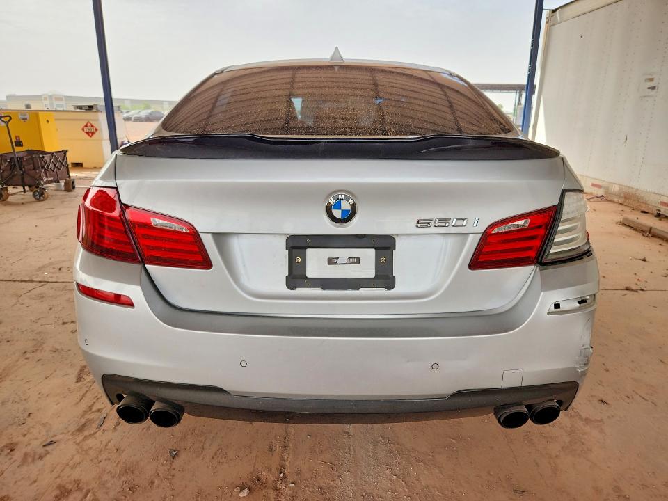 2013 Bmw 550 მანქანა იყიდება აუქციონზე, vin: WBAFR9C51DDX80274, აუქციონის ნომერი: 63937216