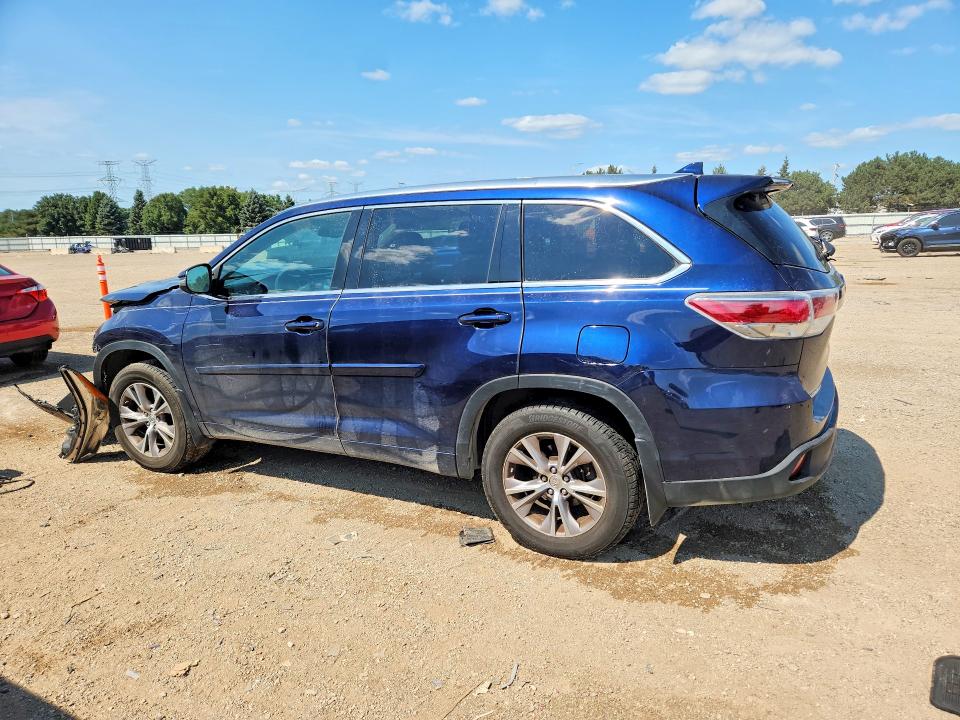Aukcja sprzedaży 2014 Toyota Highlander, vin: 5TDJKRFH5ES012696, numer aukcji: 66224136