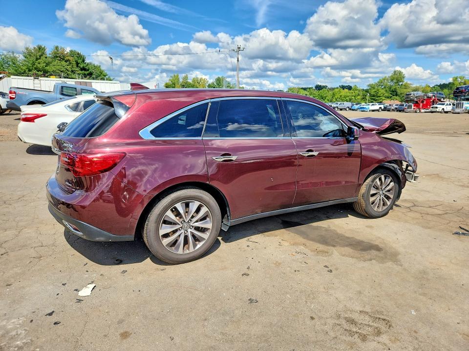 Aukcja sprzedaży 2016 Acura Mdx, vin: 5FRYD4H41GB013050, numer aukcji: 65599096