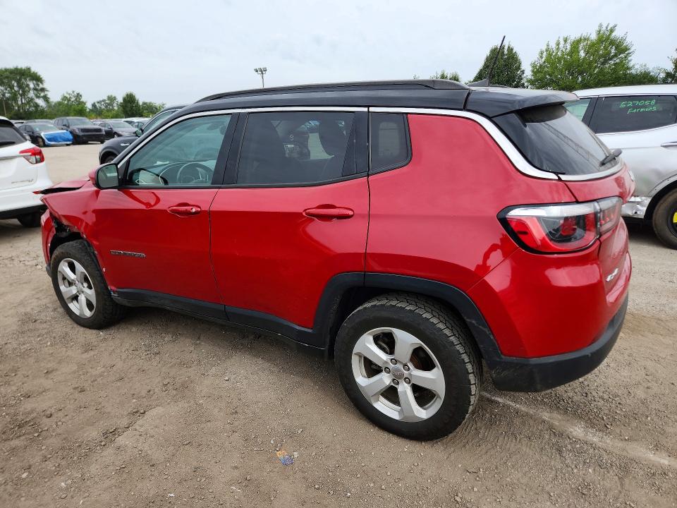 2018 Jeep Compass მანქანა იყიდება აუქციონზე, vin: 3C4NJDBB6JT456825, აუქციონის ნომერი: 67101616