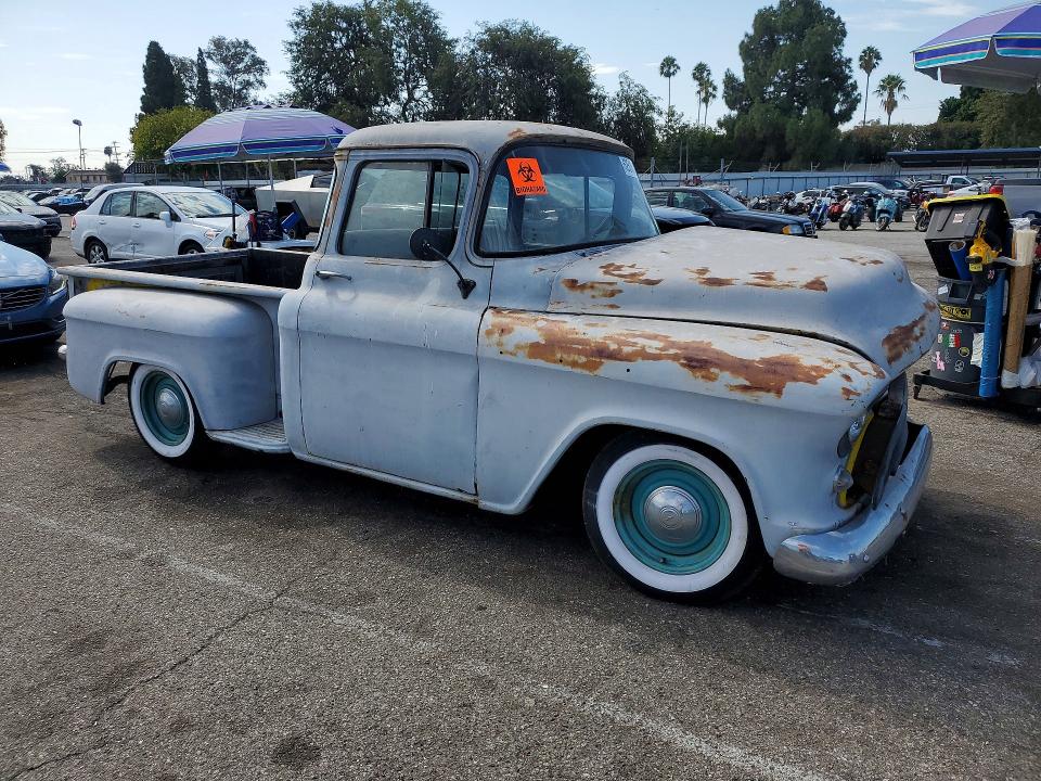 62516106 :رقم المزاد ، 3A57MX2054 vin ، 1957 Chevrolet 3100 مزاد بيع