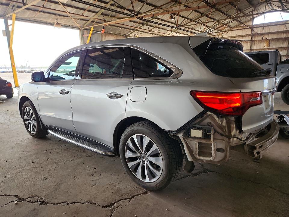 66392766 :رقم المزاد ، 5FRYD4H42FB014979 vin ، 2015 Acura Mdx مزاد بيع