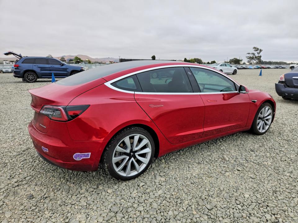 2018 Tesla Model 3 მანქანა იყიდება აუქციონზე, vin: 5YJ3E1EB5JF065749, აუქციონის ნომერი: 66489506