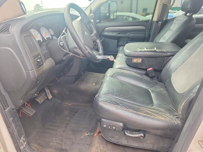 2004 Dodge Ram 2500 მანქანა იყიდება აუქციონზე, vin: 3D7KU28C64G104961, აუქციონის ნომერი: 63624076