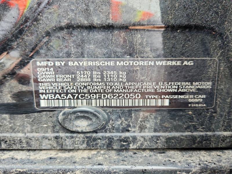 Aukcja sprzedaży 2015 Bmw 528, vin: WBA5A7C59FD622050, numer aukcji: 64671136