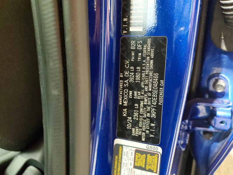 2025 Kia K4 მანქანა იყიდება აუქციონზე, vin: 3KPFT4DE8SE048466, აუქციონის ნომერი: 65822276