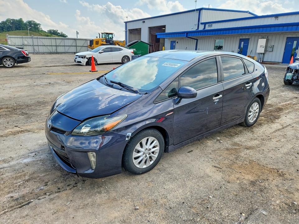 2014 Toyota Prius Plug-in Hybrid მანქანა იყიდება აუქციონზე, vin: JTDKN3DP3E3049654, აუქციონის ნომერი: 64265856