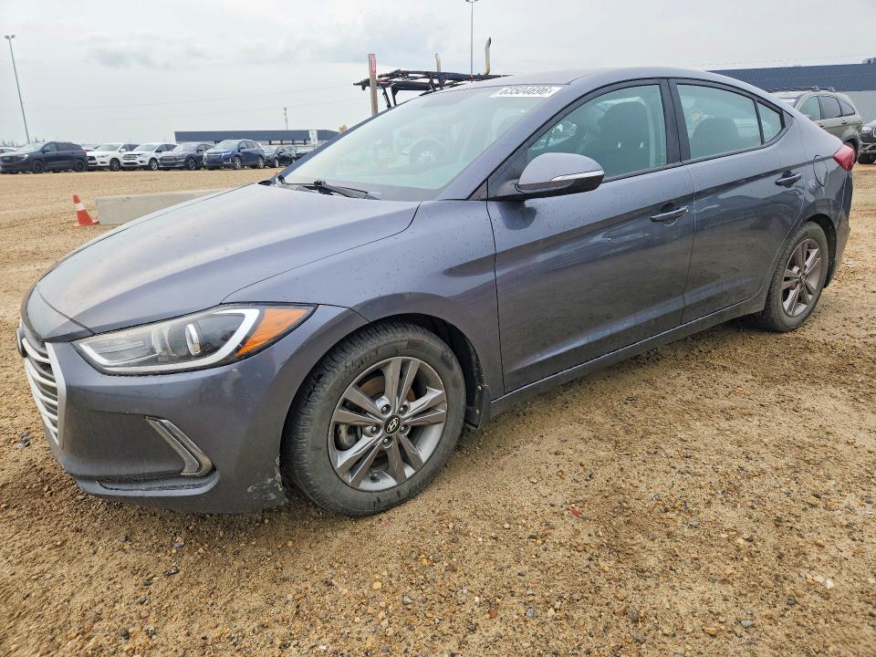 63504696 :رقم المزاد ، KMHD84LF1JU552582 vin ، 2018 Hyundai Elantra مزاد بيع