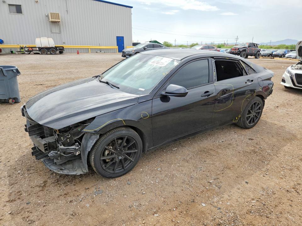 2021 Hyundai Elantra მანქანა იყიდება აუქციონზე, vin: 5NPLL4AG3MH013776, აუქციონის ნომერი: 66748726