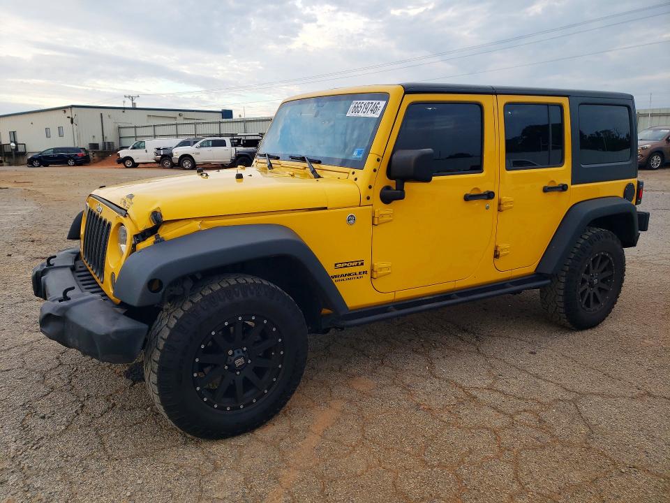 Auction sale of the 2015 Jeep Wrangler Unlimited, vin: 1C4BJWDG8FL612650, lot number: 66519746