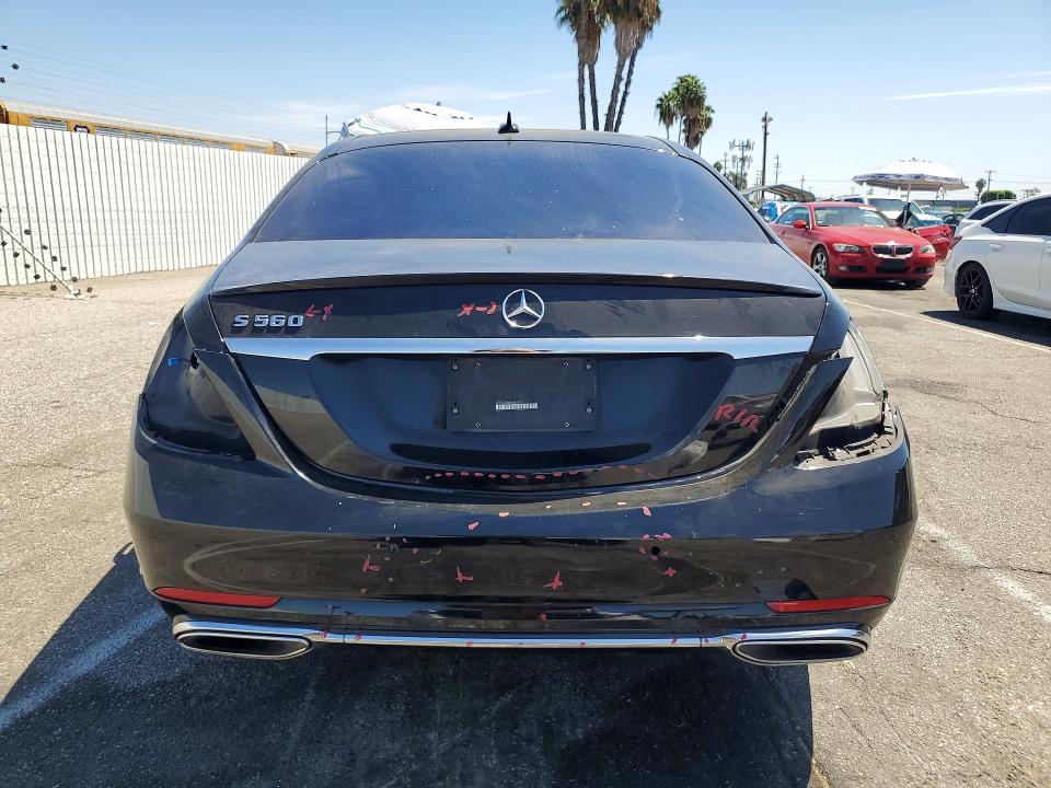 2018 Mercedes-benz S მანქანა იყიდება აუქციონზე, vin: WDDUG6GBXJA347053, აუქციონის ნომერი: 64504826