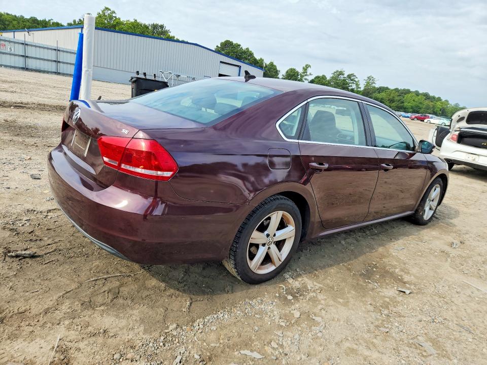 Продажа на аукционе авто 2013 Volkswagen Passat, vin: 1VWBP7A30DC018988, номер лота: 65329706