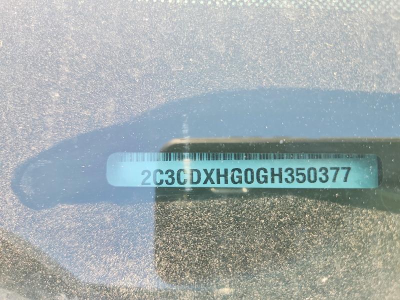 65836206 :رقم المزاد ، 2C3CDXHG0GH350377 vin ، 2016 Dodge Charger مزاد بيع