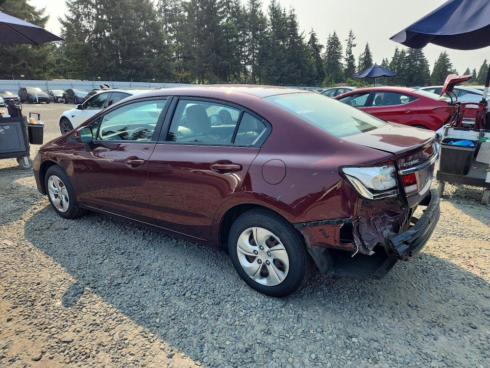 Продаж на аукціоні авто 2013 Honda Civic, vin: 19XFB2F59DE277990, номер лоту: 64660816
